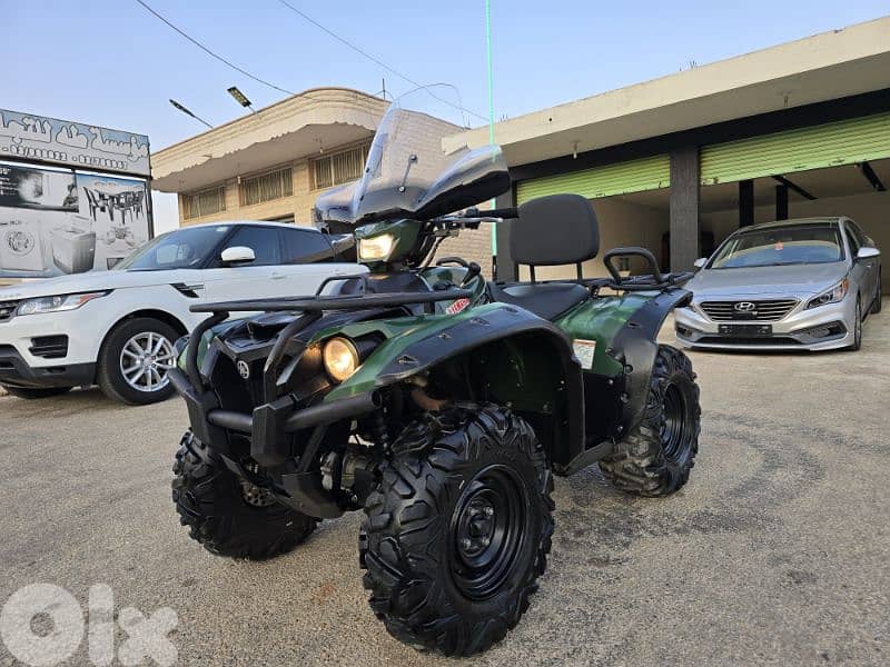 2016 Yamaha Grizzly 700cc  4X4 7