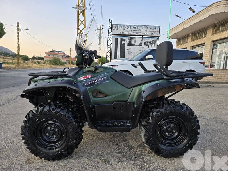 2016 Yamaha Grizzly 700cc  4X4 8