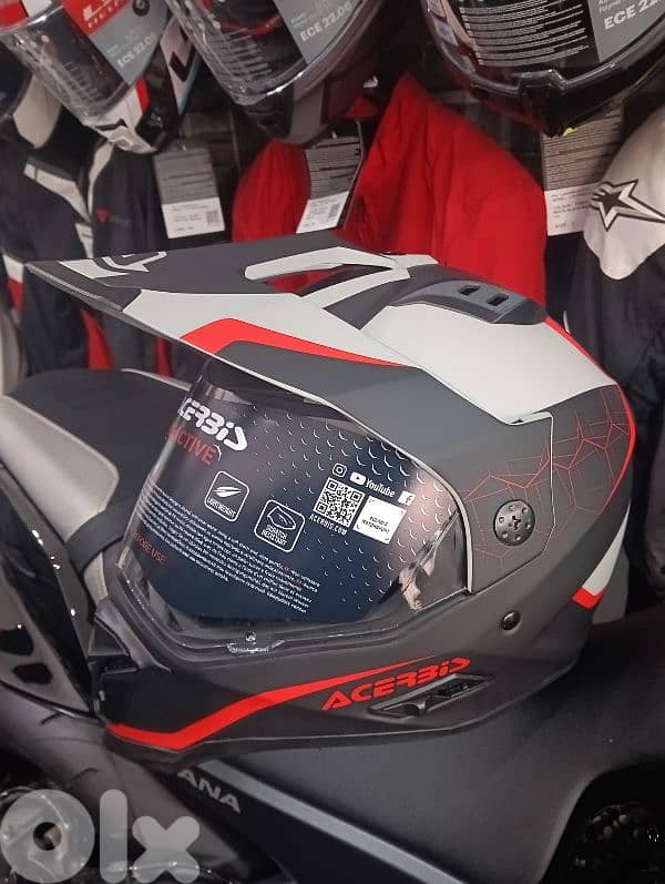 Acerbis Reactive, adventure helmet, ECE / 22-06 2