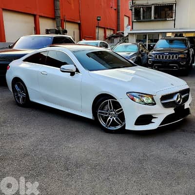 MERCEDES-BENZ E400 COUPE AMG 4MATIC 2018 MINT CONDITION