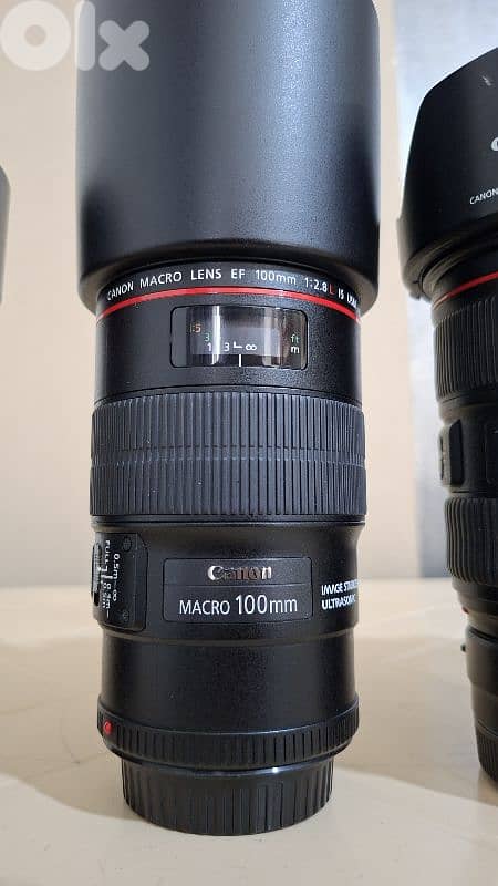 100 macro & 16-35 + 2 aduptors Ef to Rf 1