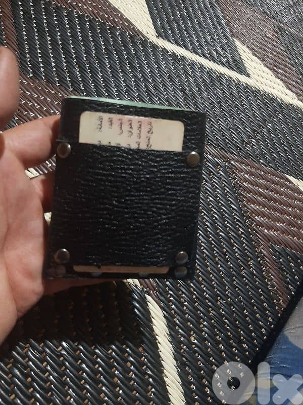 محفظة رجالي جلد أصلي 1