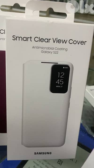 Samsung S22 smart clear view cover