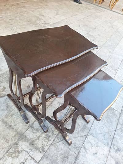 طقم طاولات جيغون ريجنسي انجليزي قديم