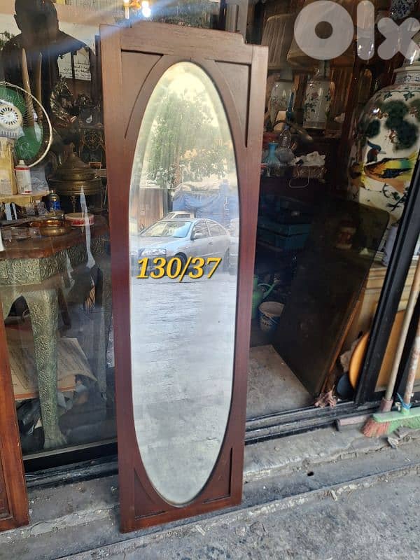 مراية رائعة جدا خشب زين سعر لقطة 1