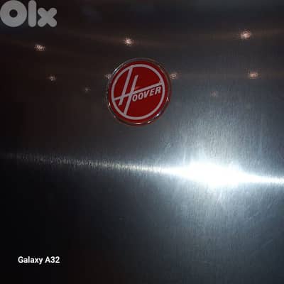 ثلاجة 650 لتر - Hoover  - Silver
