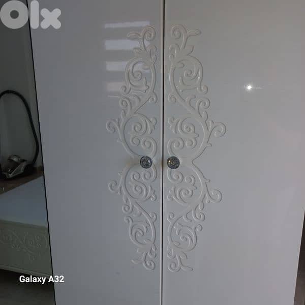 غرفة نوم خزانة وسرير - Home Centre - 180x210 0