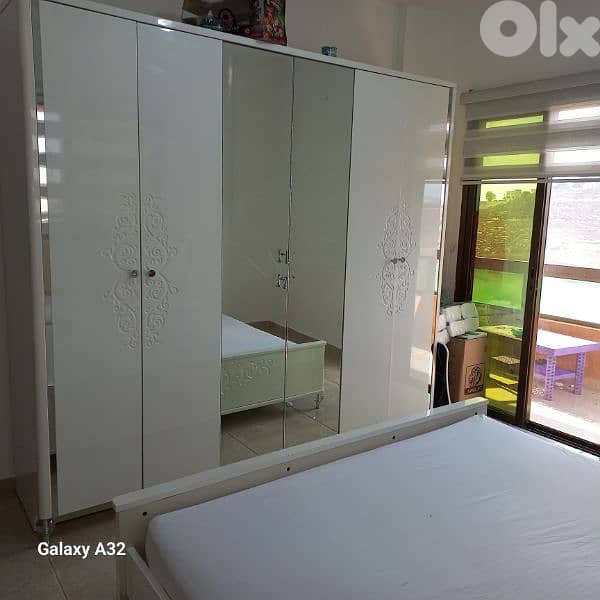 غرفة نوم خزانة وسرير - Home Centre - 180x210 2