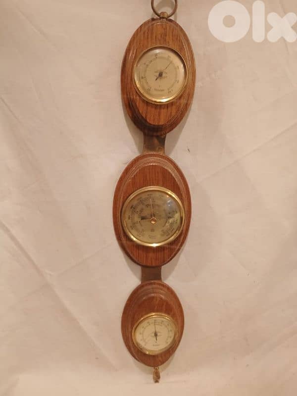 ساعة ضغط جوي أنتيك 0