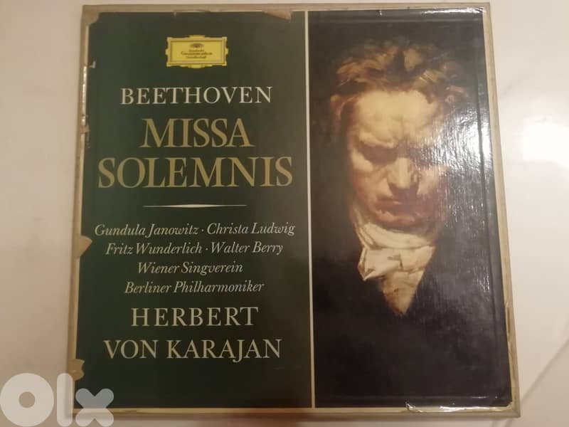 Beethoven* , Herbert von Karajan – Missa Solemnis 2 vinyl box 0