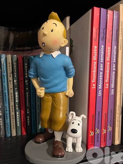 Tintin figurine 20cm in resin Mint condition