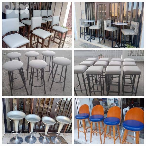 كراسي بار اوروبي شبه جديد 0