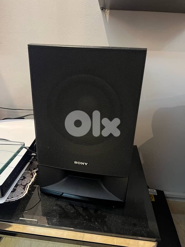 Sony bluray surround sound system with DVD 2
