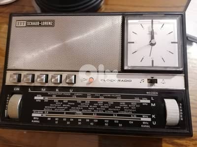 radio clock itt schaub lorenz