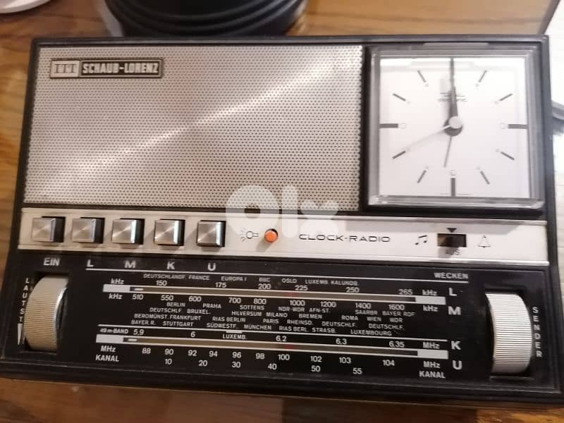 radio clock itt schaub lorenz 1