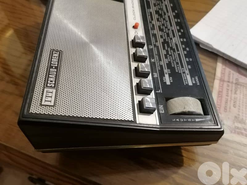 radio clock itt schaub lorenz 6