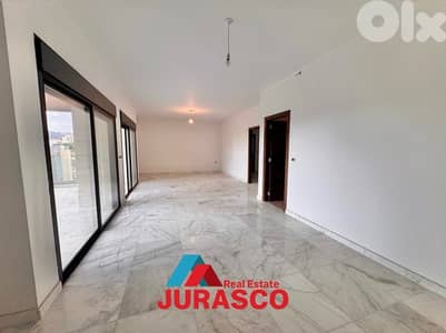 apartment for sale in Kfarhbeb 215m + 80m terrace/شقة للبيع في كفرحباب