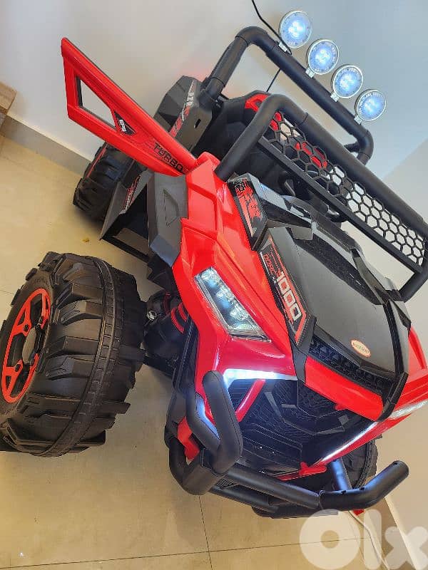 Electric Huge Kids Car Like New 0