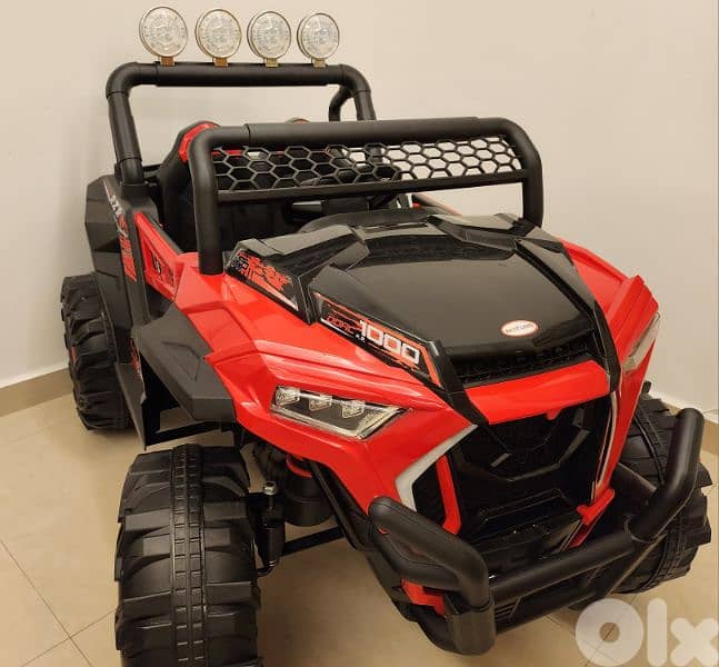 Electric Huge Kids Car Like New 2