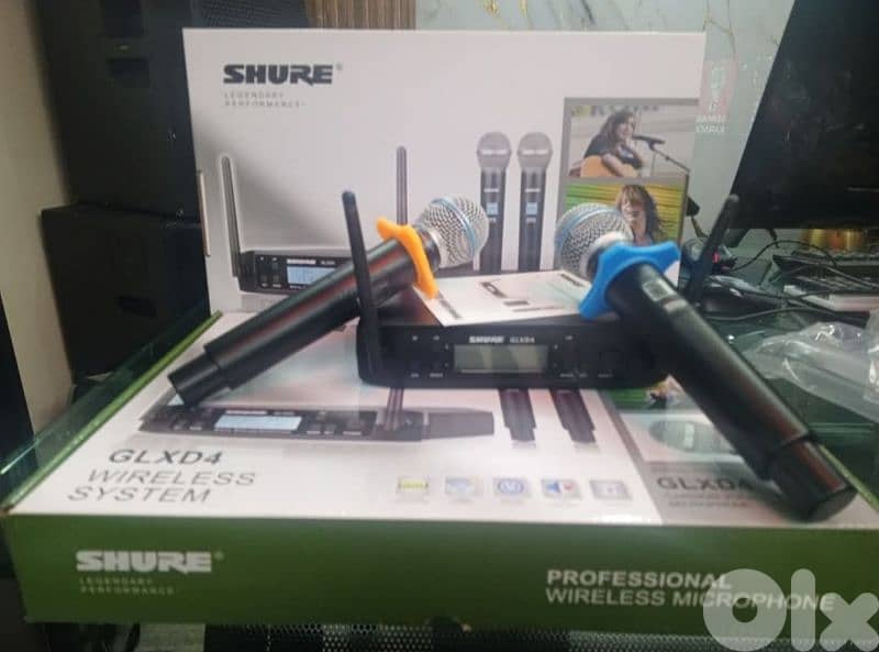 shure Wireless Microphone GLXD4 0