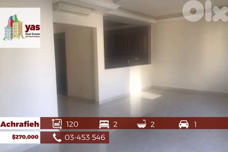 Achrafieh 120m2 | New | Prime Location | Calm Street | MO