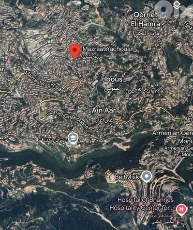 Mazraat Yachouh, Metn/ Land for Sale  -  مزرعة يشوع /أرض رائعة للبيع