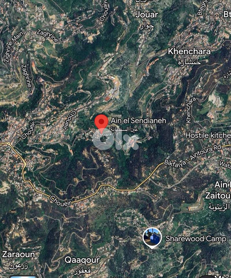 Ain El Sindyene,Dhour El Choueir Land for Sale أرض للبيع عين السندياني 0