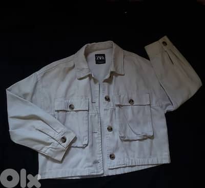 zara denim jacket