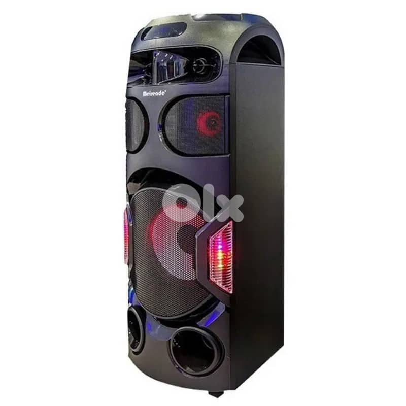 MEIRENDE KARAOKE SPEAKER-2 WHEELS TROLLEY 15-INCH - MH336 وايرلس سبيكر 2