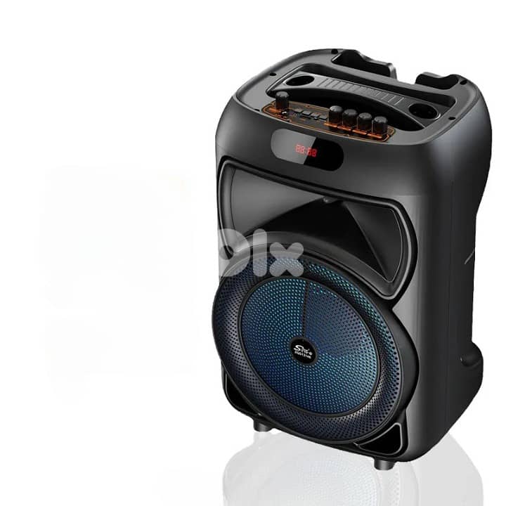SING-E - KARAOKE SPEAKER - 2 WHEELS TROLLEY 12" - 12146 وايرلس سبيكر 0