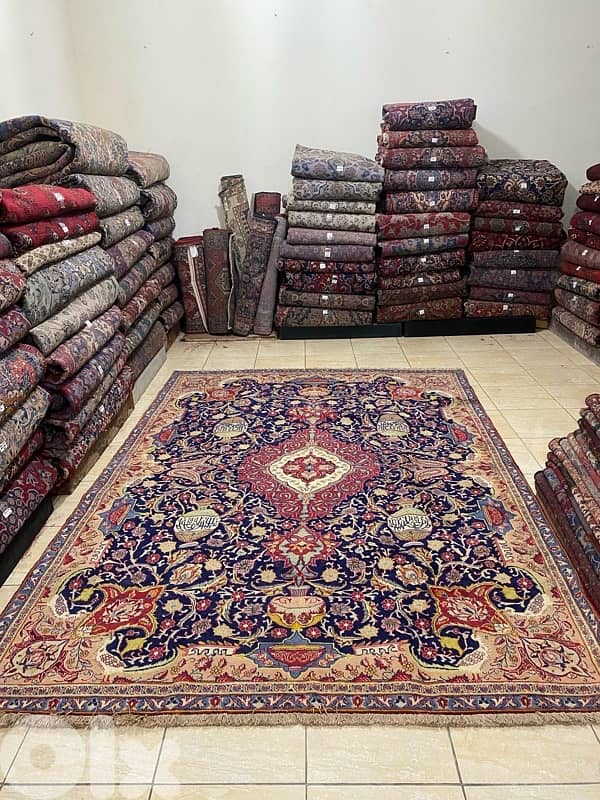 سجاد عجمي إيراني أصلي – شغل إيد تصفية بسعر دون الكلفة 1