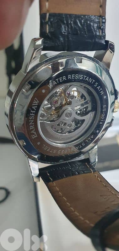 Earnshaw automatic Hearr beat watch