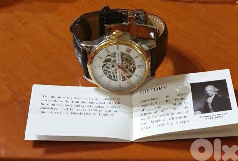 Earnshaw automatic Hearr beat watch 5