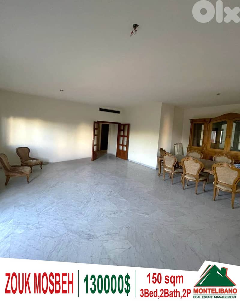 150 sqm Apartment For Sale in Zouk Mosbeh (زوق مصبح) 0