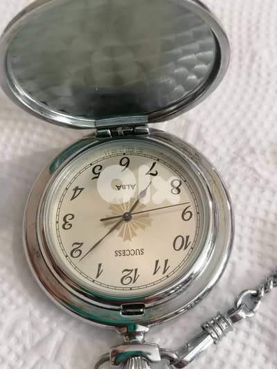 alba pocket watch by seiko