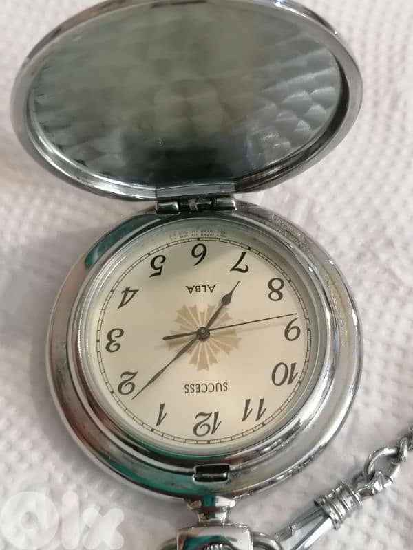 alba pocket watch by seiko 1