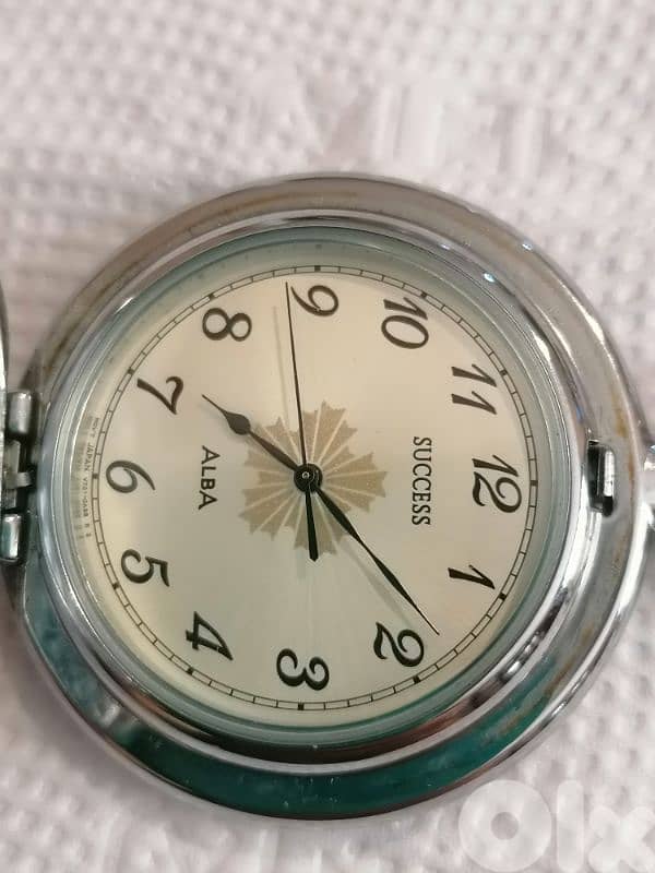alba pocket watch by seiko 2