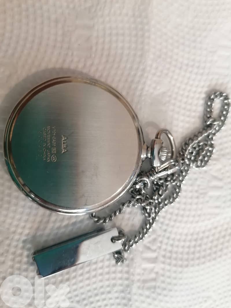 alba pocket watch by seiko 3