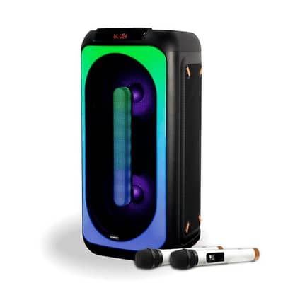 KB Elements - Karaoke Speaker-2 Wheels Trolley - 2x8” | EK181 سبيكر