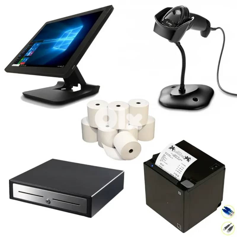 Barcode - Reader & Receipt - Printer & Cash - Drawer & Pos - Systems 0