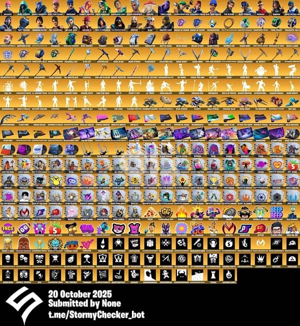 Fortnite account stacked 2