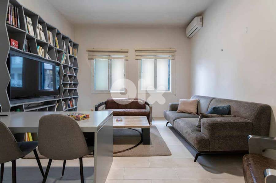 FURNISHED APT IN ACHRAFIEH PRIME / TERRACE (100SQ) 2 BEDS , (ACR-969) 0