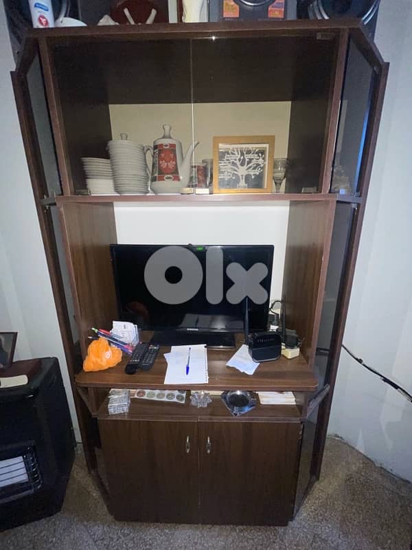 vitrine/ wall unit, entertainment center, display cabinet 0