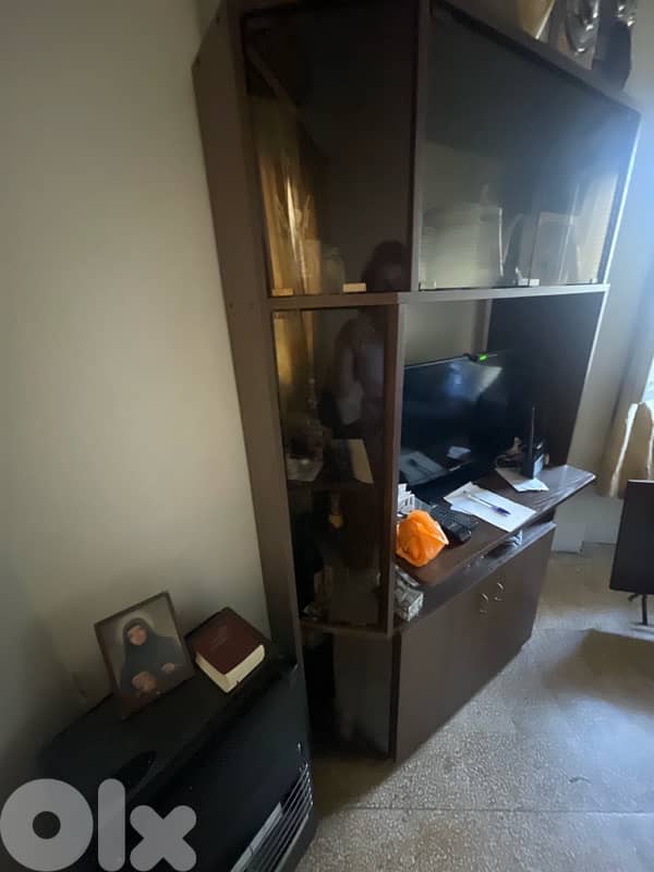 vitrine/ wall unit, entertainment center, display cabinet 2