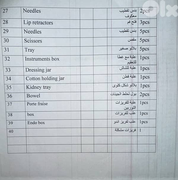 عيادة طبيب أسنان بحالة ممتازة مجهزة كاملة في الحارة للبيع بداعي السفرر 2