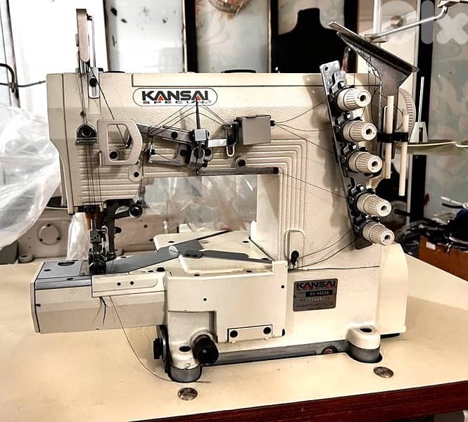 للبيع: ماكينة خياطة صناعية Kansai Special RX-9803A – يابانية أصلية 0