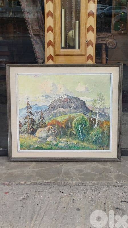 لوحة رسم زيتي 1