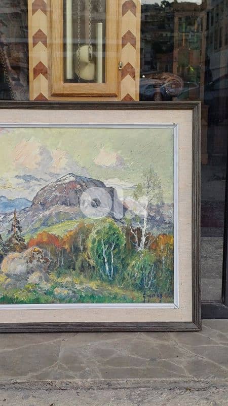 لوحة رسم زيتي 3