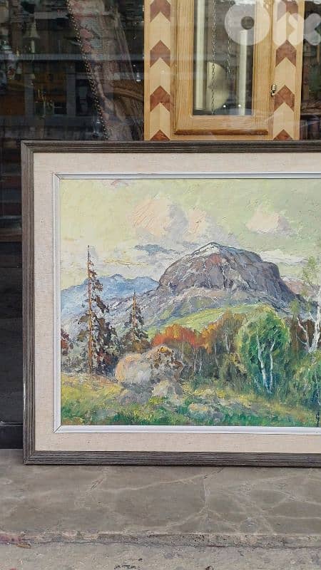 لوحة رسم زيتي 4