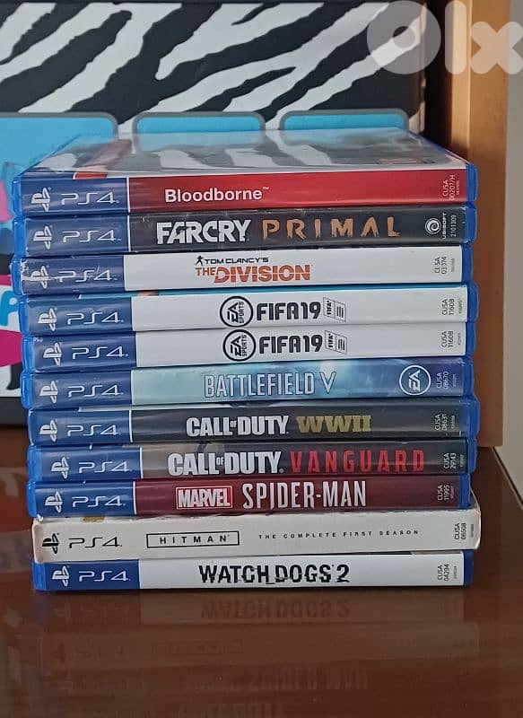 PS4 GAMES used 0